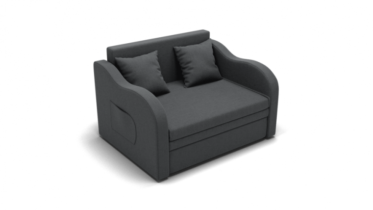 Диван Бали (ЗР) Цвет фасада: Светло серый; Тип: Прямой; Материал фасада: Металл/Велюр_0