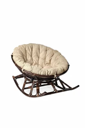 Кресло-качалка Папасан 23/01D олива_0