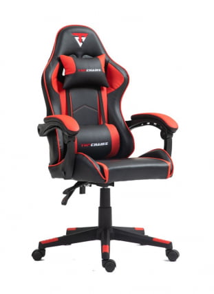 Кресло спортивное TopChairs Shadow черно-красный_0