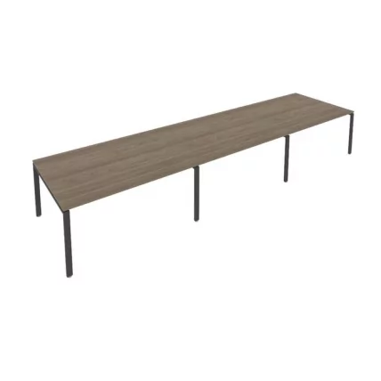 Переговорный стол (3 столешницы) Metal System Б.ПРГ-3.4 Вяз/Антрацит_0