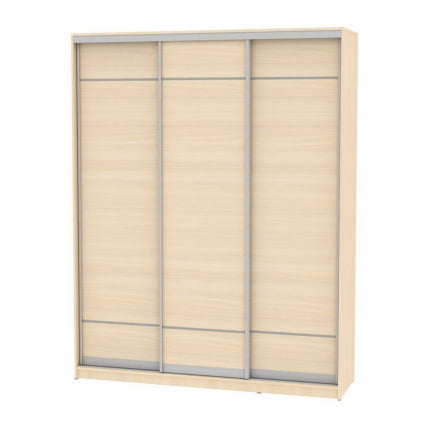 Шкаф-купе B-220х180х60-2(ДМ-D7D7D7)_0