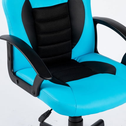 Детское кресло CHAIRMAN KIDS 111 Черный-голубой_5