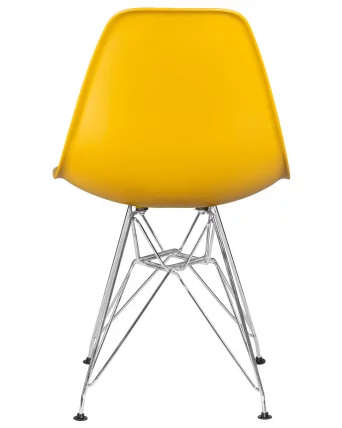 Стул обеденный DOBRIN DSR ножки хром Горчичный Y-03_4