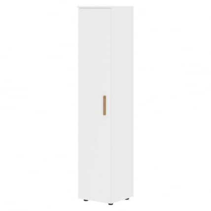 Шкаф-колонка с глухой дверью левый Forta FHC 40.1 L Белый премиум_0