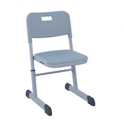 Стул ученический НОМАД регулируемый по высоте (рост 3-7) Серый/Серый / NOMAD_0