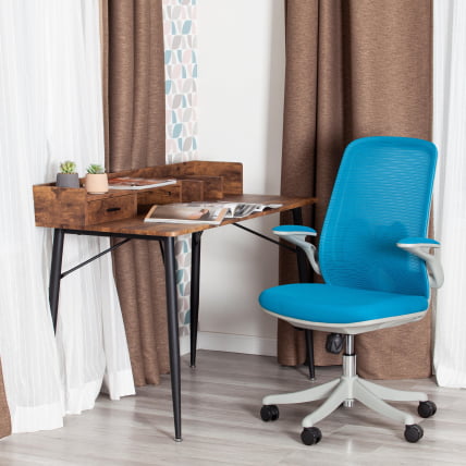 Кресло MESH-10 ткань, голубой_16