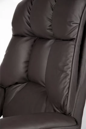 Кресло офисное Президент H-1133-322  leather Темно-коричневый_12