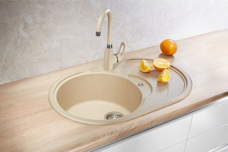 Кухонная мойка GRANULA 7801 Пирит_1