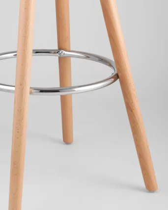 Полубарный стул Мартин экокожа Белый_7