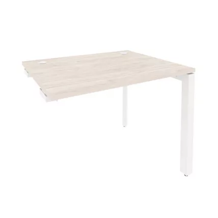 Стол-приставка на П-образном м/к к опорным элементам ONIX O.MP-SPR-1.8 Денвер Светлый/Белый_0