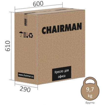 Детское компьютерное кресло CHAIRMAN CH107 ткань голубой (M)_5