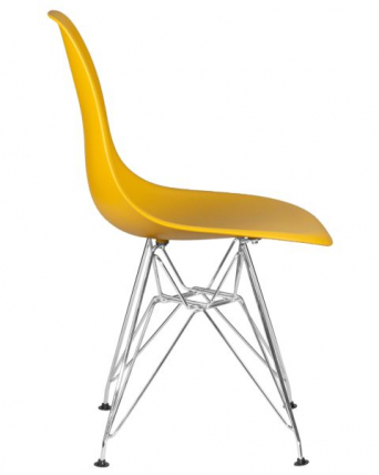 Стул обеденный ДОБРИН ДСР (ножки хром, цвет горчичный (Й-03)) 4 шт / DOBRIN DSR (Y-03))_2