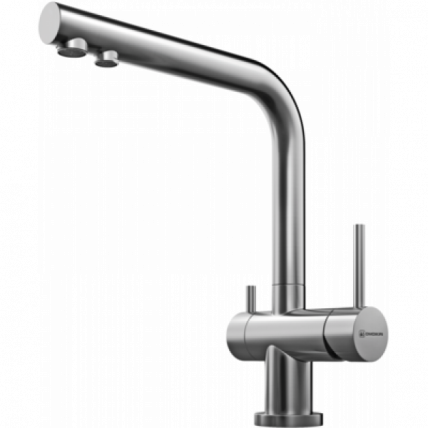 Смеситель Omoikiri Nagano-Bn Латунь/Нерж. Сталь_0