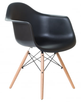 Стул обеденный DOBRIN DAW Черный_1