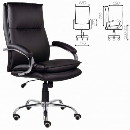 Кресло офисное BRABIX PREMIUM Cuba EX-542 Черный_0