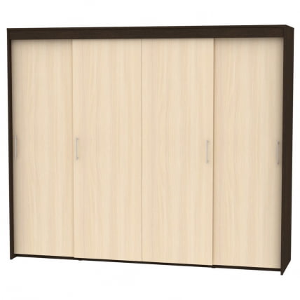 Шкаф-купе T-5-198х235х60(Венге-ДМ-2)_0