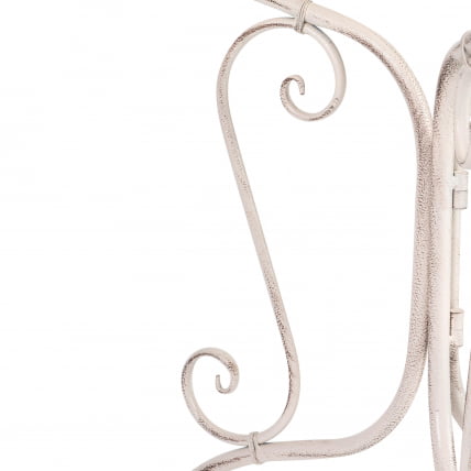 Комплект (стол + 2 стула) Secret de Maison Monique (mod. PL08-6241.6242) металл, стол:62*73, стул: 48*40*93, Античный белый (Antique White)_8