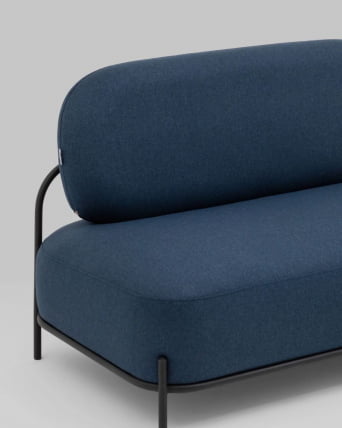 Диван Стоун рогожка Синий_3