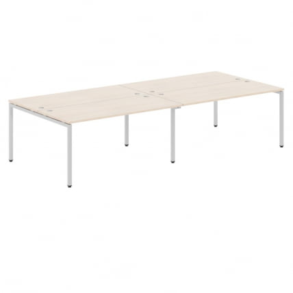 Стол четырехместный XTEN-S XWST 3214 Бук тиара/серый_0