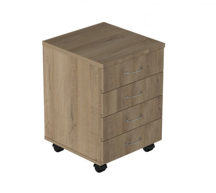 Тумба подкатная Р.Т-4 Ясень темный_0