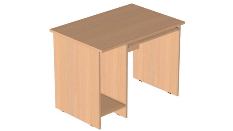 Стол компьютерный Р.СК-10 Крафт белый_0