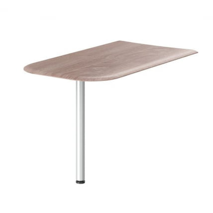 Приставка для стола руководителя WB 127 Дуб сонома_0