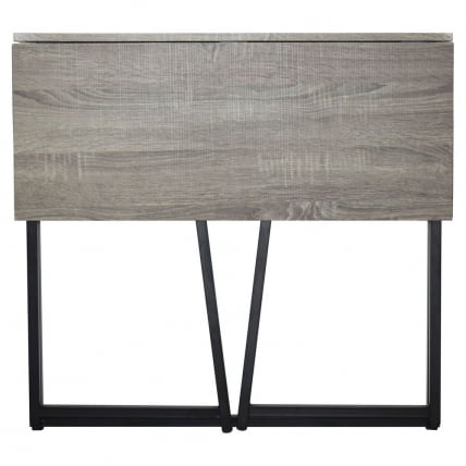 Стол на металлокаркасе BRABIX LOFT CD-001 Дуб антик_2