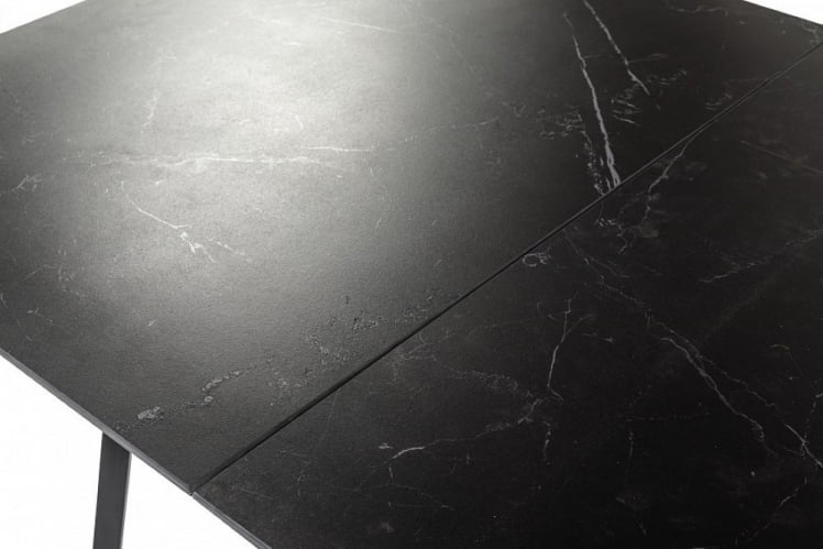 Стол Роналдо раздвиж. 120-160 Темный мрамор/Бабочка_2
