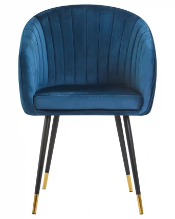 Стул обеденный DOBRIN MARY Синий велюр 1922-20_5