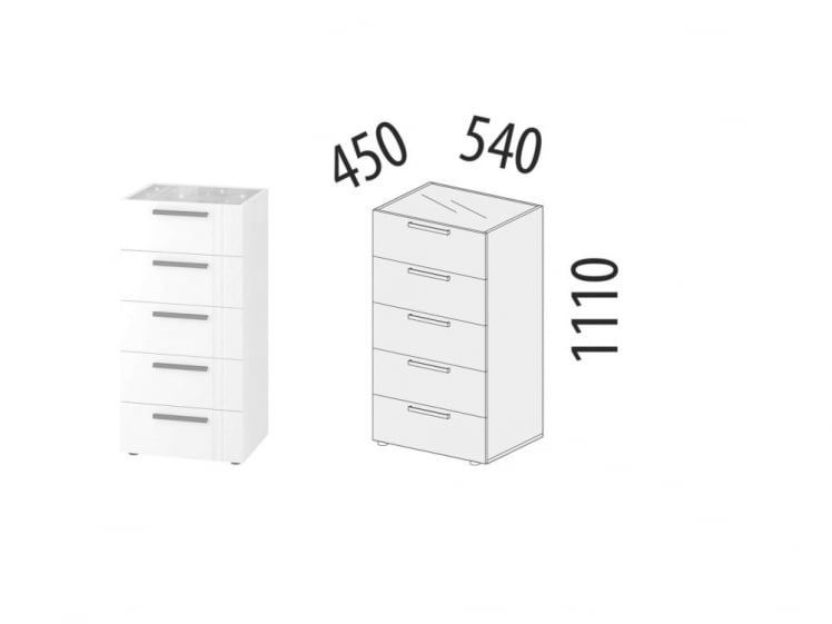 Комод Николь 901.19_5