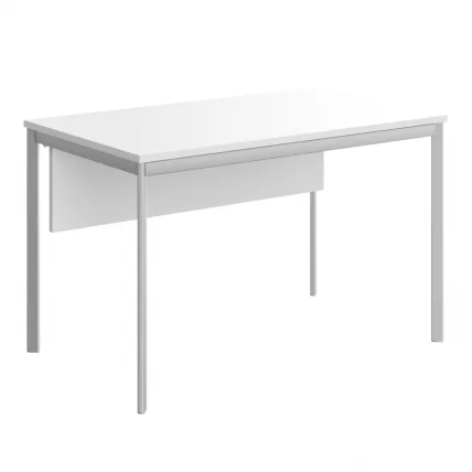 Стол прямой IMAGO-S СП-2SD белый алюминий_0