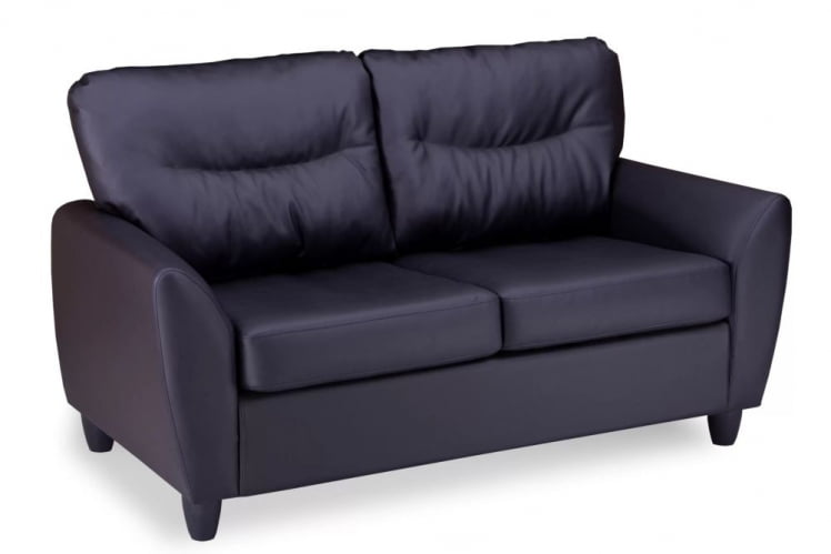 Двухместный диван Наполи Премиум экокожа Блэк_0