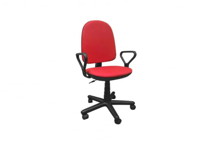 Стул компьютерный Престиж-(Красный)_0