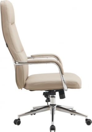 Кресло руководителя Everprof Vesta Экокожа Бежевый_2