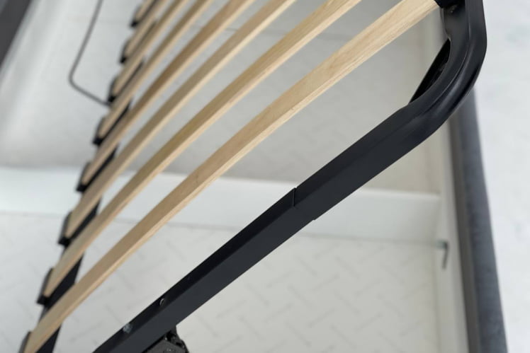 Кровать  0.9 Альба (Софа) КМ.S-16 графит (велюр)_2