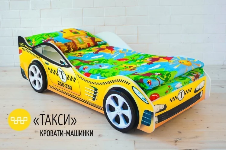 Кровать-машинка Такси_1