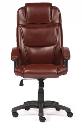 Кресло руководителя Bergamo (коричневая 2 TONE)_1