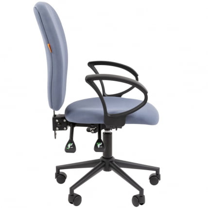 Офисное кресло CHAIRMAN 9801 BLACK Голубой_2