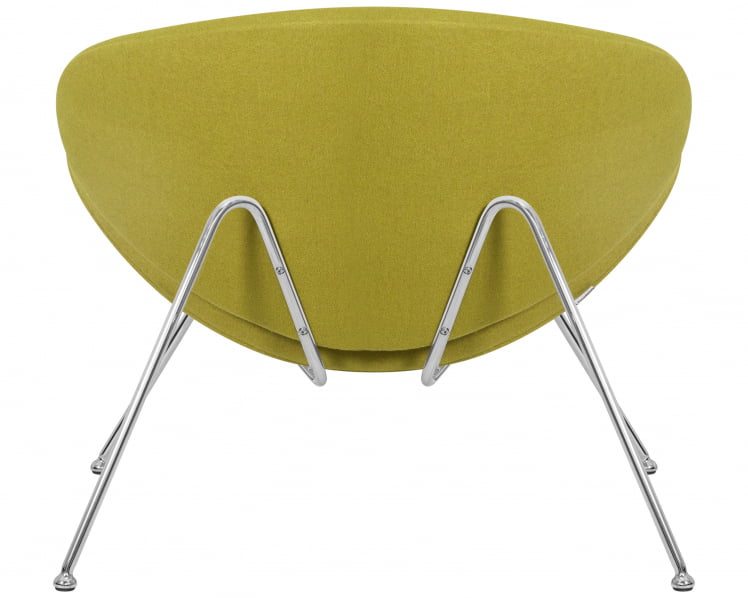 Кресло дизайнерское DOBRIN EMILY Светло-зеленая ткань AF3_4