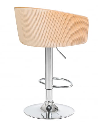 Стул барный DOBRIN DARCY Песочный велюр 1922-3_3
