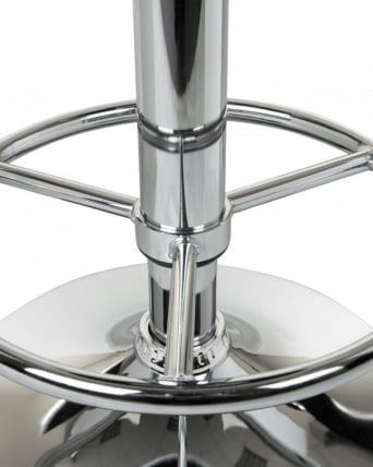 Табурет барный DOBRIN BRUNO Черно-белый_2