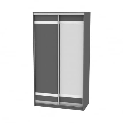 Шкаф-купе B-230х120х60-3(Графит-D9D10)_0