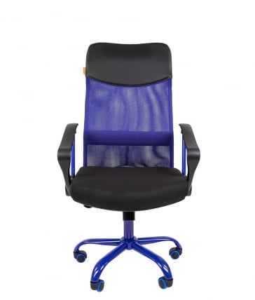 Кресло руководителя CHAIRMAN 610 CMet Синий_1