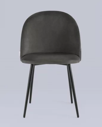 Стул Фолио велюр Темно-серый_3