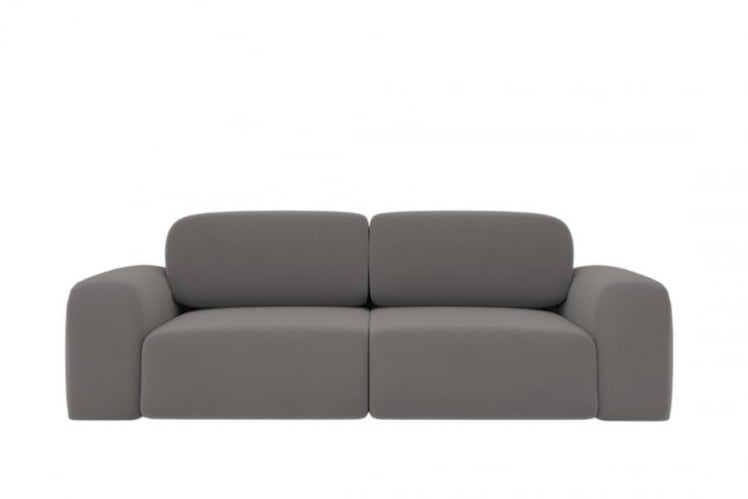 Диван прямой Сунне (Berhouse) Цвет фасада: Левис 09 велюр; Тип: Прямой; Материал фасада: Металл/Велюр_0