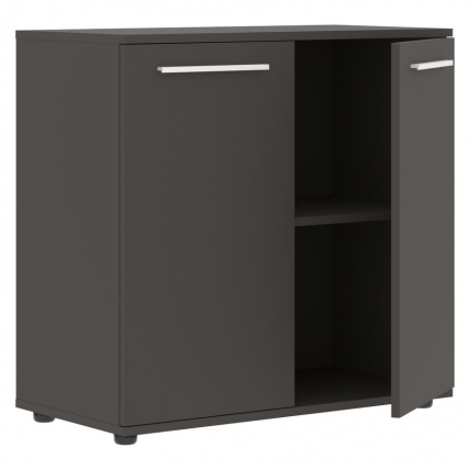 Шкаф с глухими малыми дверьми EDIS ELCS 85.1 Мокко Белый Мокко_1