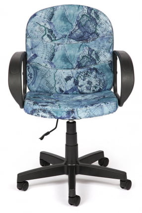 Офисное кресло BAGGI «Карта на синем»_1