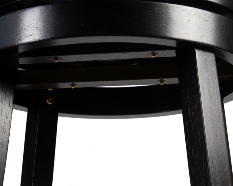 Вращающийся полубарный стул DOBRIN TONY COUNTER Капучино-черный_9