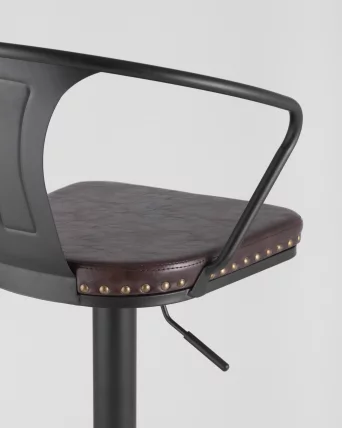 Стул барный TOLIX ARMS SOFT Черный_5