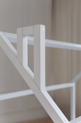 Кровать-домик белый с ящиками_3